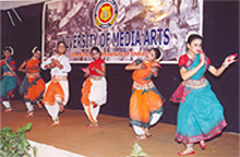 DANCE TROUPE AT AAFT
