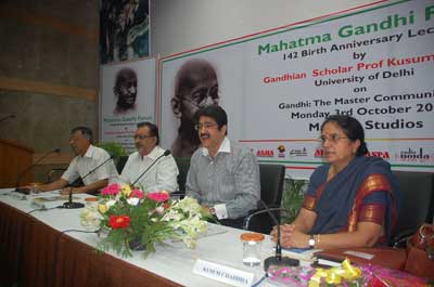 142th Birth Anniversary Of Mahatma Gandhi Celebrated