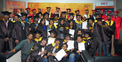 77th Convocation of Media Trainees Held at AAFT