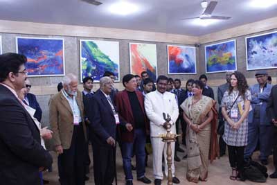 Grand Show by Sibal at 2nd Global Festival of Journalism Noida