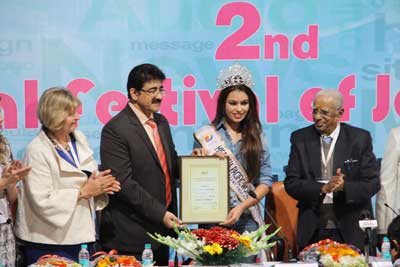 Srishti Rana Honored With Honorary Degree by Asian Education Group