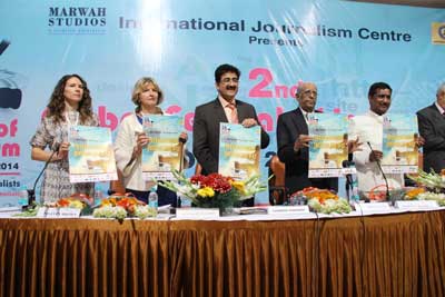 Poster Launch of International Day of Journalism at GFJN