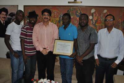 Indo Nigerian Film Association Congregate At Marwah Studios