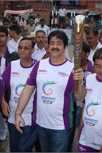 Sandeep Marwah Represented Media In Queen’s Baton Relay At Jaipur
