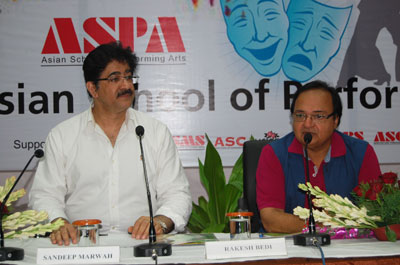 Acting Workshop At ASPA By Rakesh Bedi