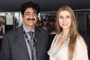 Super Model Claudia Ciesla Invited By Sandeep Marwah To India