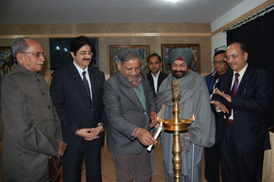 Exhibition of Paintings By Dr.Raja Murlidhar At 4th IFCC
