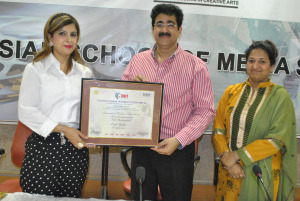 AAFT School of Fashion Honored Designer Leena Bidani