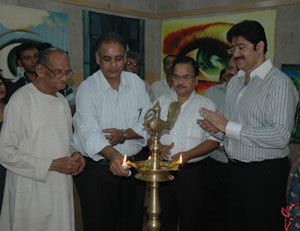 Exhibition Of painting By Rajinder Aggarwal At Marwah studios
