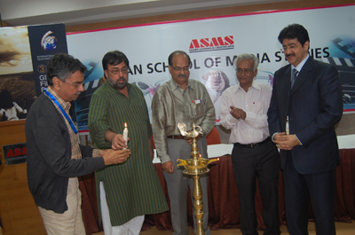 Exhibition of Pictures of Queen’s Baton Relay at Global Film Festival