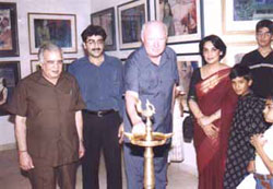Exhibition Of Paintings Of Indian Artists