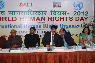 Human Rights Day 2012 Celebrated At Marwah Studios