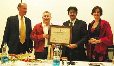 Hungarian Director Zsolt Pozsgai At Asian School Of Communication