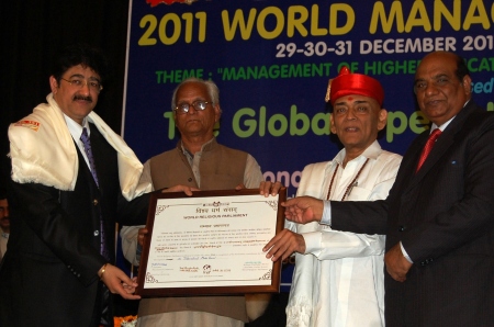 Sandeep Marwah Titled With ‘International Media Guru’