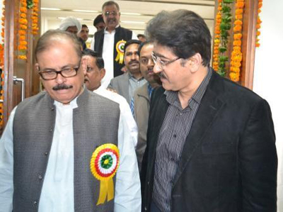 Sandeep Marwah of WPDRF Invited Minister Tariq Anwar