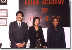 Malaysian Film Actress in Noida Film City