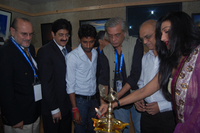 Photo Exhibition of Rajeev Srivastava Opened at 3rd Global Film Festival