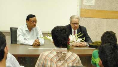 Workshop On Journalism By Robert Beers At ASMS