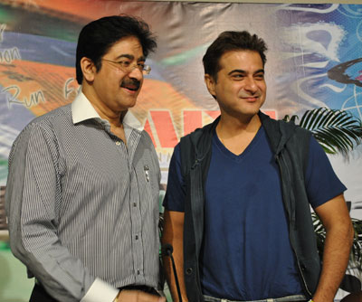 Sanjay Kapoor At Asian School of Media Studies For Master Class