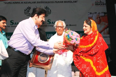 3rd Savitri Award Ceremony at Saaz Aur Awaz 2010