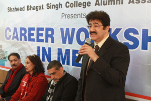 Media Workshop by Asian Education Group At Shaheed Bhagat Singh College