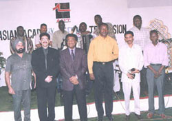 SUDANESE MUSICIANS IN NOIDA FILM CITY