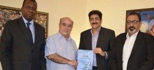 ICMEI With H.E. Jose Maria Morais High Commissioner of Mozambique in India