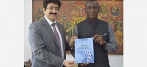 H.E. Idriss Raoua Ouedraogo Ambassador of Burkina Faso to India With Marwah