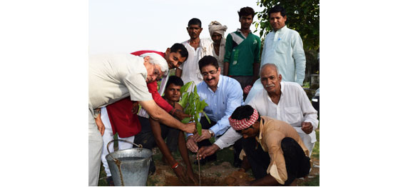 ICMEI Begins Its Commitment of Planting One Lac Trees