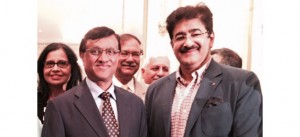 Sandeep Marwah with Ambassador D. Mulay