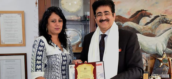 Great India Award For Sandeep Marwah
