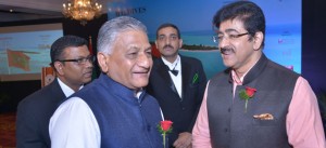 Sandeep Marwah With Gen. V.K. Singh (Retd.)