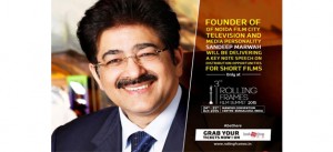 Sandeep Marwah Honored at 3rd Rolling Frames Film Festival