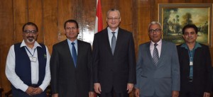ICMEI Visits Embassy of Egypt