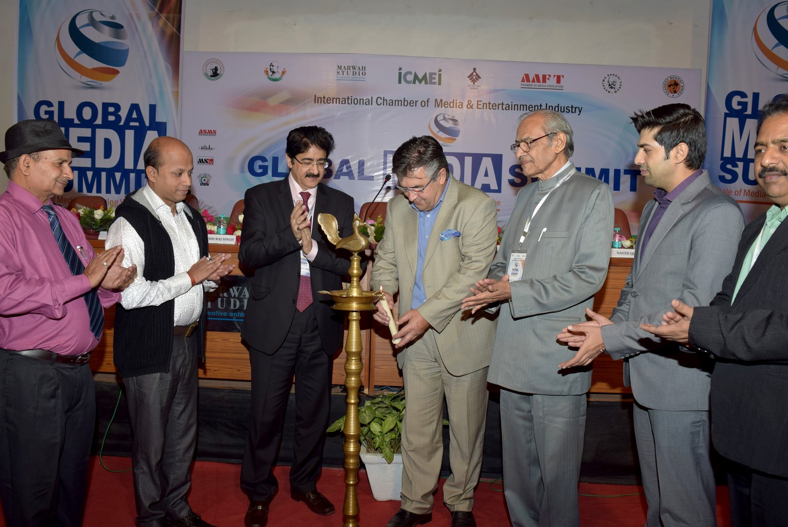 Global Media Summit at Marwah Studio