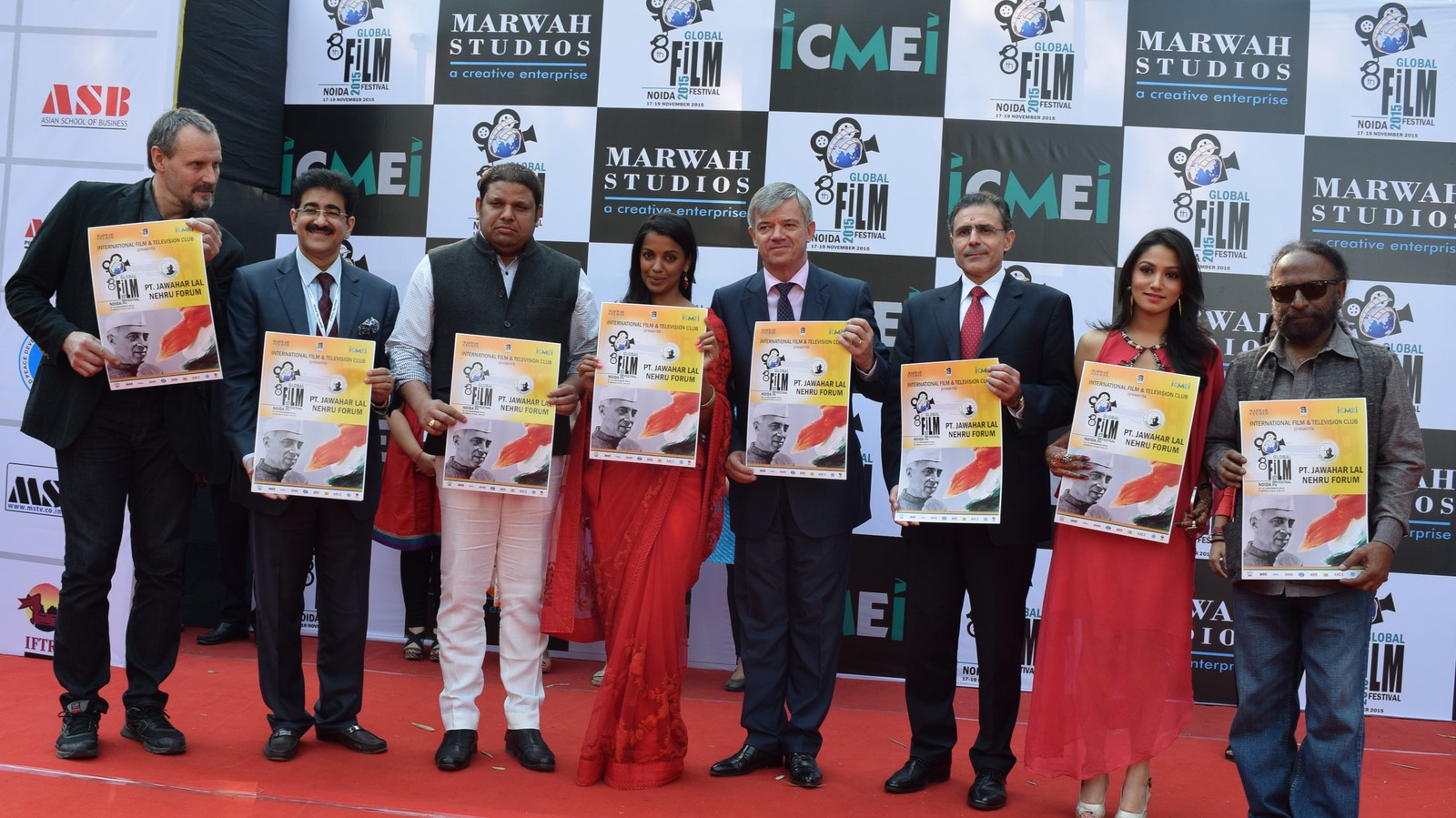 Poster of Pt. Jawaharlal Nehru Forum Released at 8th GFFN