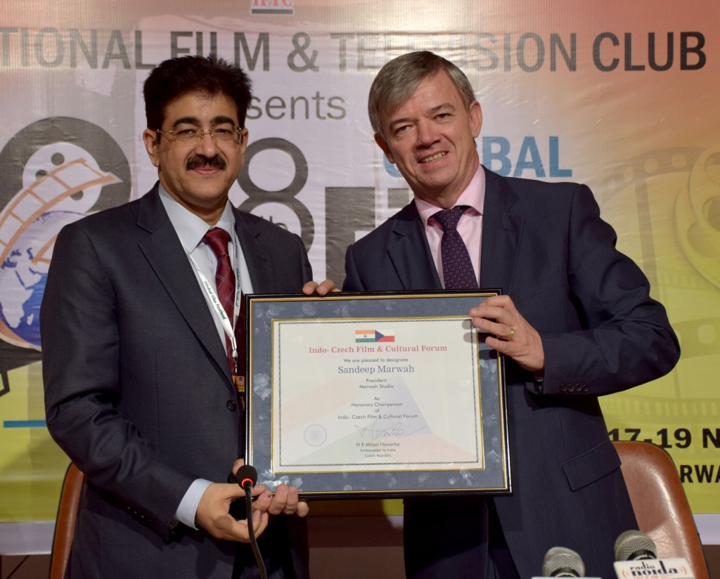 Sandeep Marwah Nominated Chairperson of Indo Czech Republic Cultural Forum
