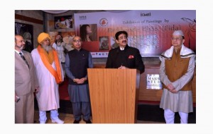 Exhibition of Paintings by Farkhanda at Sufi Festival