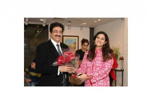 Global Cultural Minister Sandeep Marwah at India Art Fair