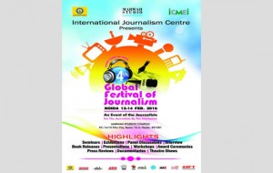 4th Global Festival of Journalism Noida 2016