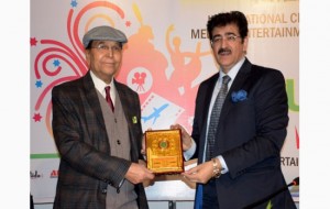 Founder AAU Beni Prasad With President AAU Sandeep Marwah