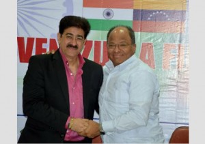 Sandeep Marwah Honored by Government of Venezuela