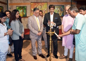 Inauguration of Paintings by Beenu Gupta