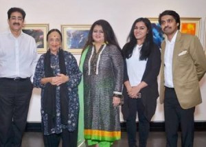 Exhibition of Paintings by Tara Inaugurated by Sandeep Marwah