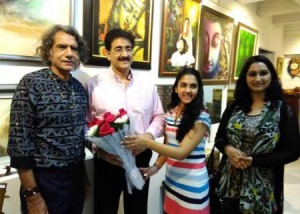 Sandeep Marwah Inaugurated New Art Gallery in Town