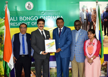 ICMEI Handed Over AAFT Scholarship to Embassy of Gabon