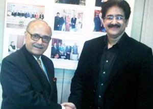 Sandeep Marwah with Vice President IACC Dr. Lalit Bhasin