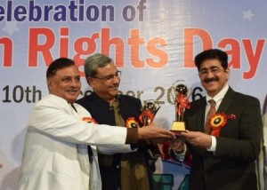 Sandeep Marwah Honored by All India Human Rights Association