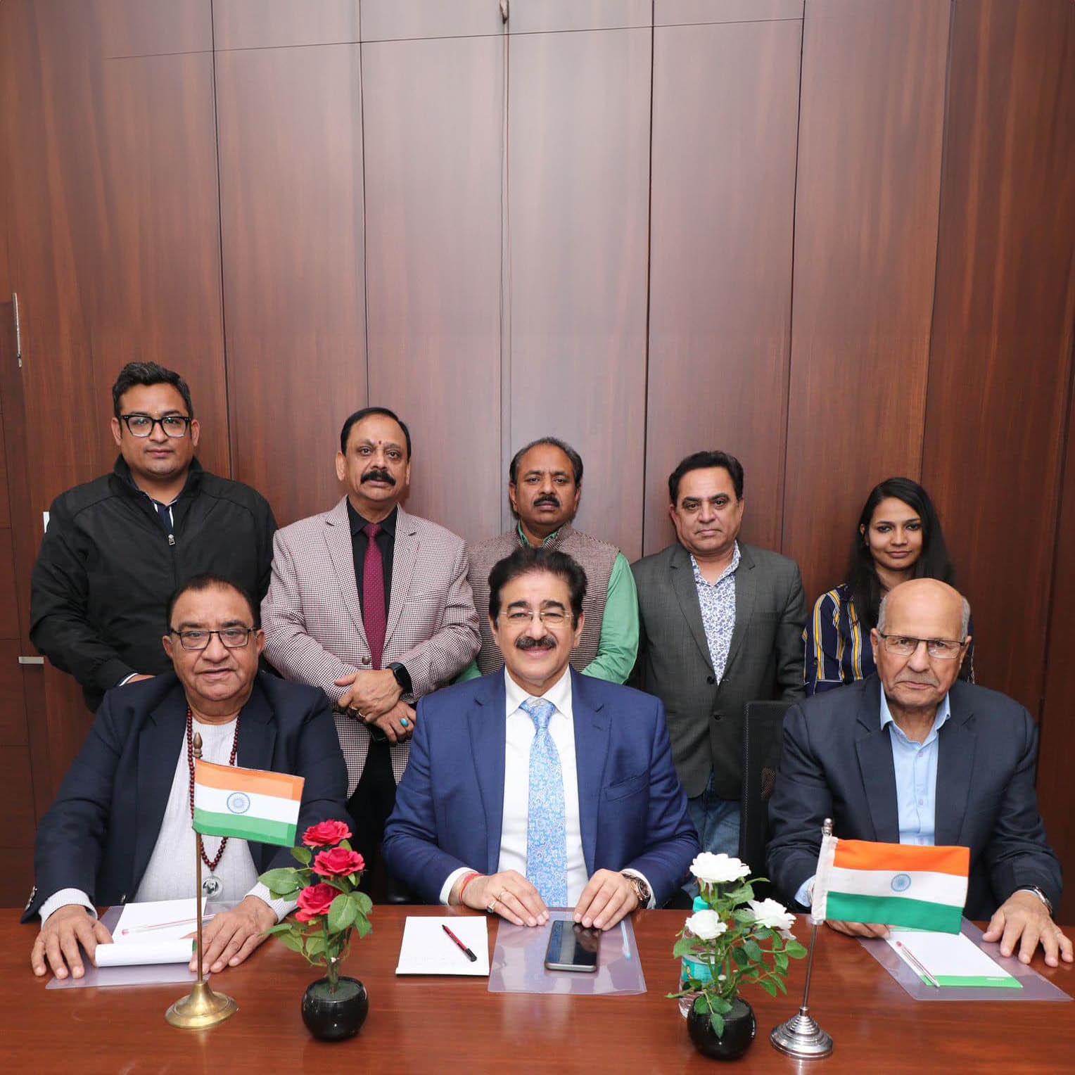 Sandeep Marwah Appointed Commissioner International, Leads Co-opted Team for Hindustan Scouts and Guides Association