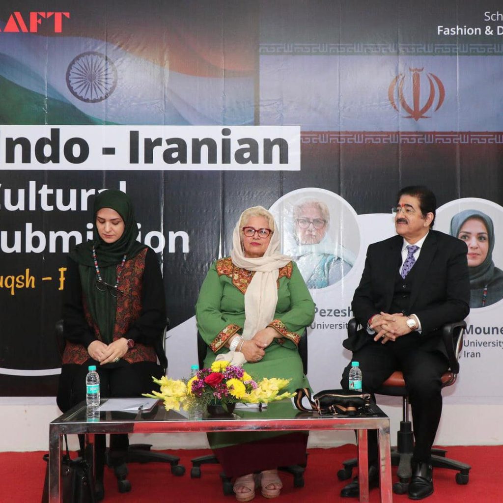 Iranian Designers Visited AAFT School of Fashion Design and Interior Designing